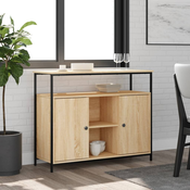 Komoda Sonoma hrast 100x35x80 cm Konstruirano drvo