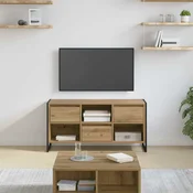 vidaXL TV omarica 100 x 36 x 49,5 cm Oreh Inženirski les
