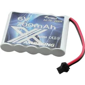 Amewi Amewi NiMh akumulatorski paket za modele 6 V 700 mAh Število celic: 5 Palica Vtičnica Micro-Car