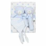 Jungle dekica celoletna medvedek set blue