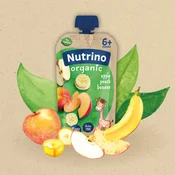 Nutrino Organic Pauc Jabuka, breskva i banana 100g