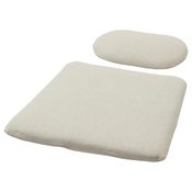 GRYTTOM Set jastucica, Gransel natur, 52x52/37x21 cm