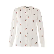 MEXX Bluza smeda / crvena / bijela