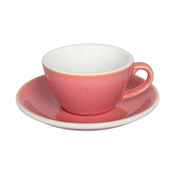 Loveramics Egg - Flat White 150 ml Cup and Saucer - Berry