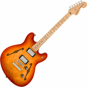 Fender Squier Affinity Series Starcaster Deluxe MN Sienna Sunburst Jazz kitara (polakustična)