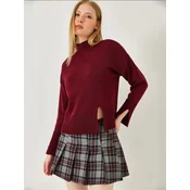 Bianco Lucci Pulover Pullover burgund
