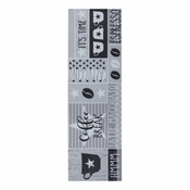Siva preproga 50x150 cm Its Time for Espresso - Hanse Home