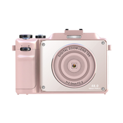 INF Digitalni fotoaparat 4K/48MP/18X digitalni zoom/odporen proti tresljajem/samodejno ostrenje/dvojna kamera Pink, (21266045)