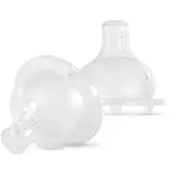 Baboo Liquid Silicone Teat Fast Flow cucelj za stekleničko 6m+ 2 kos