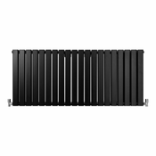 MONSTER Dizajnerski ploski radiatorji Matt Black 600 mm x 1400 mm, (21569874)