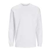 JACK & JONES Majica JJEBARRON bela