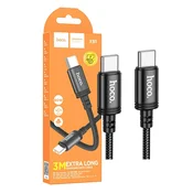 hoco. USB kabel za pametni telefon, tip C, dolžina 3 m, 60 W - X91 Radiance