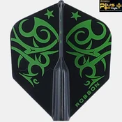 Pikado pera ROBSON Plus Dart Flight / Tribe Green