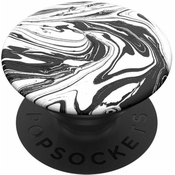 PopSocket TRES CHIC Mod Marble PopGrip O 39,74 mm Swappable Wireless Charging Compatible Black and White Faux Marble 800981