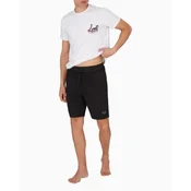 Emporio Armani za moške. EM000495_AF10791 Bermuda kratke hlače Logo črna (M), Črna, Priložnostno, Poliester