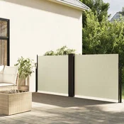Uvlaciva bocna tenda 120 x 1000 cm krem