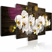 Slika - Like a white cloud - 5 pieces 200x100