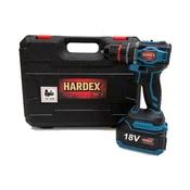 shumee Brezkrtačni vrtalnik-vijačnik Hardex 50 Nm 0–1450 vrt/min 2 x AKU 4,0 Ah