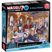 Jumbo - Puzzle Wasgij: Misterij 27 - Pomno brijanje! - 1 000 dijelova