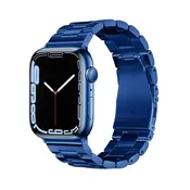FORCELL Pas za Apple Watch Forcell F-Design FA10 z zaponko iz jekla, 38/40/41 mm, modra