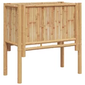 Povišena gredica Smeda 70 x 35 x 70 cm bambus