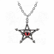 Ogrlica ALCHEMY GOTHIC - Red Curse - P805