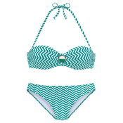 JETTE Bikini  zelena / meta