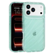 Aurora Wave maska za iPhone 17 Pro Max - zelena