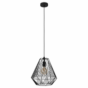 EGLO Viseca lampa STYPE E27 33 cm crna 43692