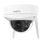 Reolink W437 4K Wi-Fi 6 Varnostna Kamera, IK10, 5x Optični Zoom, Barvno Nočno Sledenje