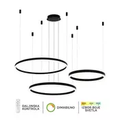 LED viseca lampa F2047-130C BK