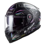Motociklistička kaciga LS2 FF811 Vector II Tropical bijelo-ljubičasto-crna