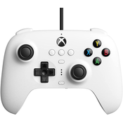 Kontroler 8BitDo - Ultimate Wired Controller, za Xbox/PC, bijeli