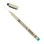 Flomaster za tehnično risanje SAKURA Pigma Micron GREEN | izberite debelino
