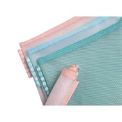 Torba za organizacijo z zadrgo, mrežasta, A5, EXACOMPTA Chromaline Pastel, različne barve