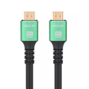 KEDO HDMI kabel M-M, ver. 2.1, 8K, 7.5m, gold, (21437321)