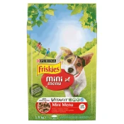 Friskies Dog Mini Menu Govedina i Povrce, 1.5 kg