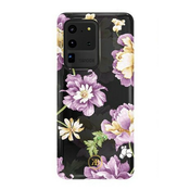 Premium ovitek svetleč v temi Spring za Samsung Galaxy S20 Ultra - purple flower