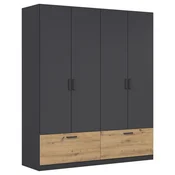 Boxxx omara ZA OBLAČILA, siva, hrast artisan