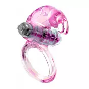 Rabbit Vibro CockRing Pink Prsten sa Vibracijom