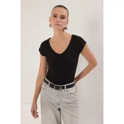 Trendyol Milla Ženska bluza, Crna