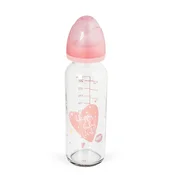 Elfi Staklena flašica Sweet Baby 240 ml – roze