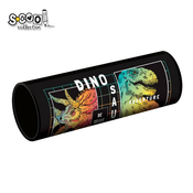 S-COOL SC2524 Okrugla pernica Dino 7.3x21.5cm, Crna