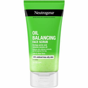 Neutrogena Oil Balancing Face Scrub osvežujoč piling za obraz 150 ml unisex