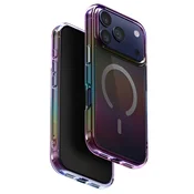 Premium ovitek UNIQ Iridescia MagClick™ za iPhone 17 Pro Max - Aurora Borealis