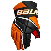Hokejske rokavice Bauer Vapor 3X Black/Orange Senior 15 palcev
