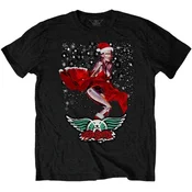 Aerosmith Majica Robo Santa Unisex Black XL