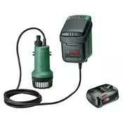 Bosch akumulatorska črpalka za deževnico GardenPump 18V-2000 (06008C4202)