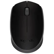 Miš usb 3tipke optički bežični m171 logitech crni blister