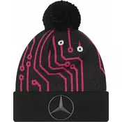 Mercedes-Benz Zimska kapa Replica All Over Print Cuff Knit Bobble Black/Red UNI